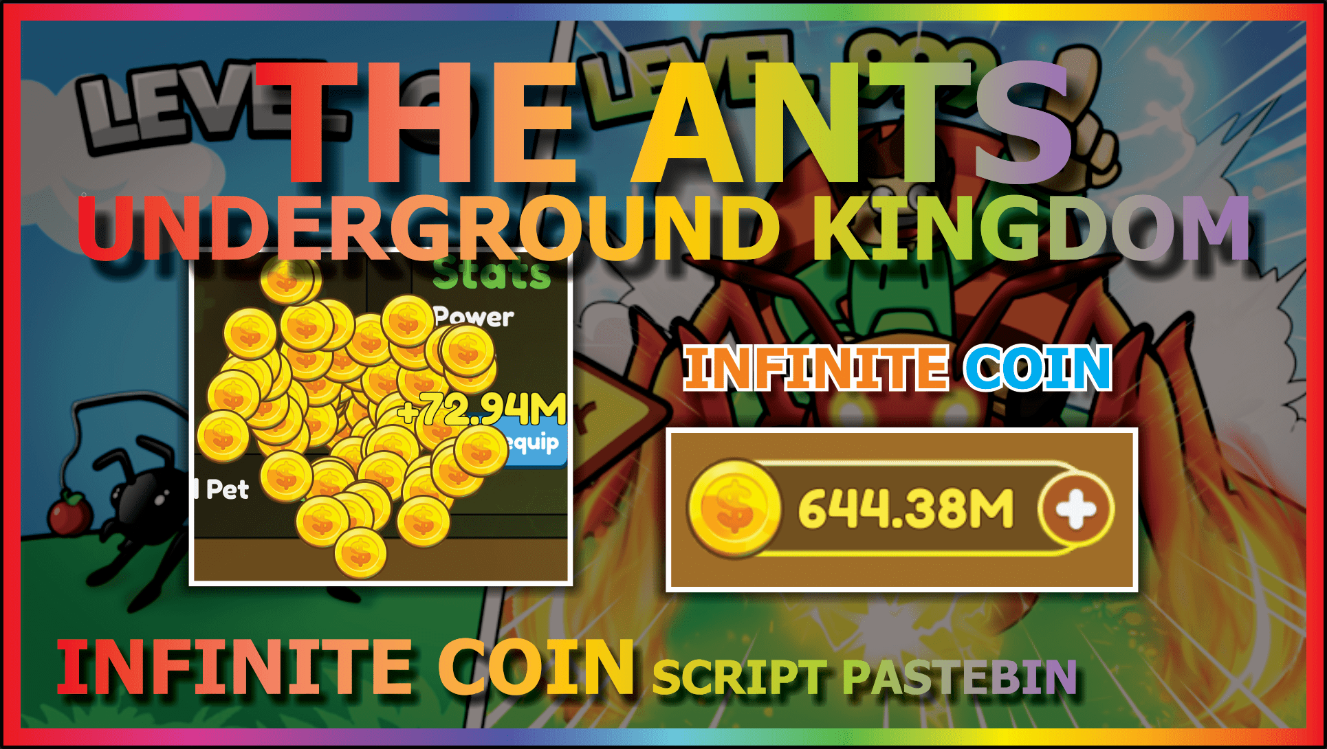 You are currently viewing THE ANTS UNDERGROUND KINGDOM (INFINITE COIN)